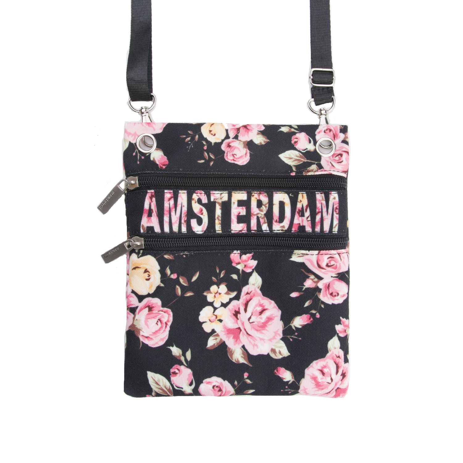 Passport bag - Amsterdam - Charlie flowers