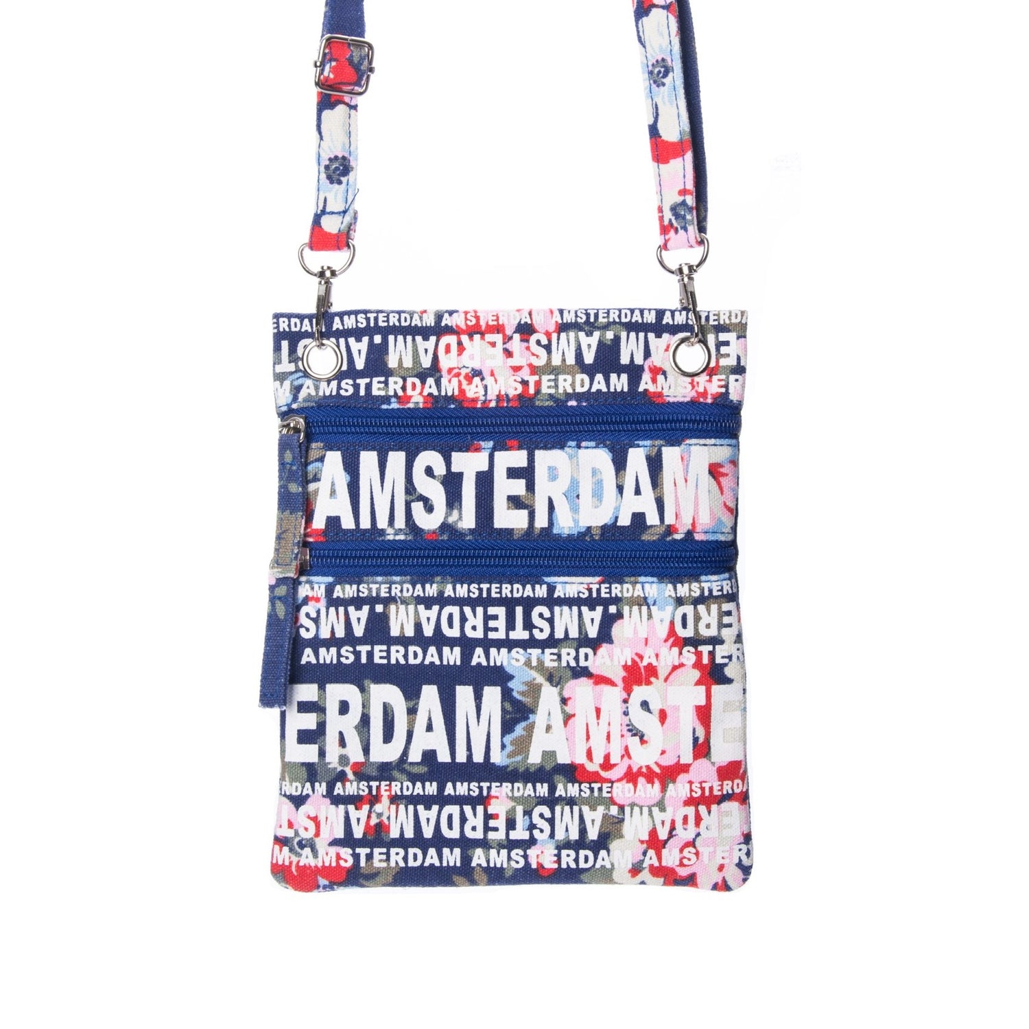 Jenny Flowers - Passport bag - Amsterdam