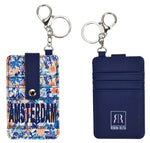 Cardholder keyholder - Amsterdam - Flowers