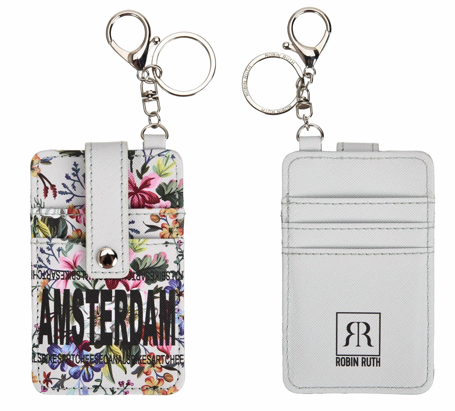 Cardholder keyholder - Amsterdam - Flowers