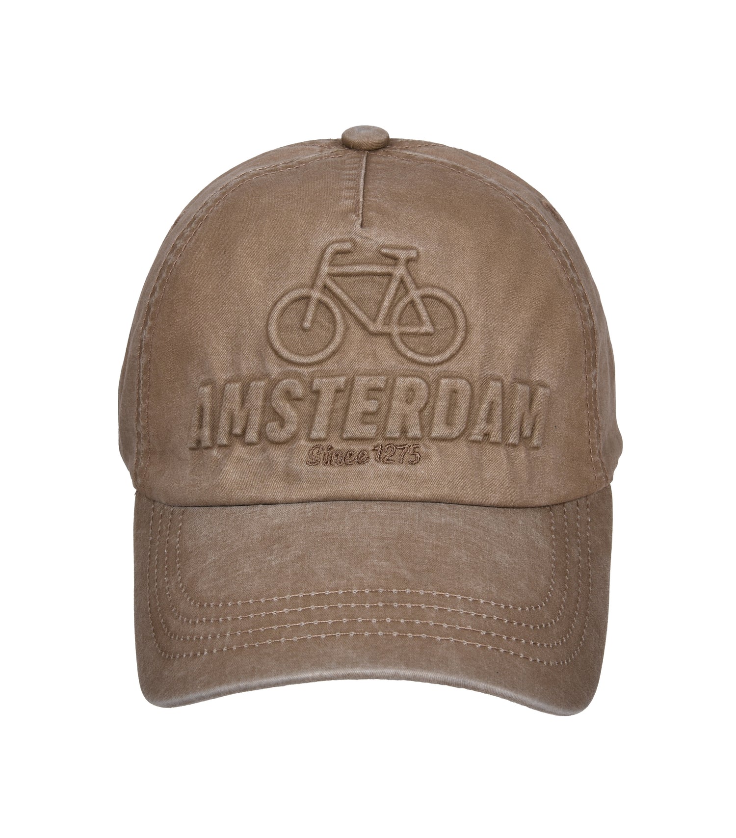 Cap - Amsterdam - Bike embossed