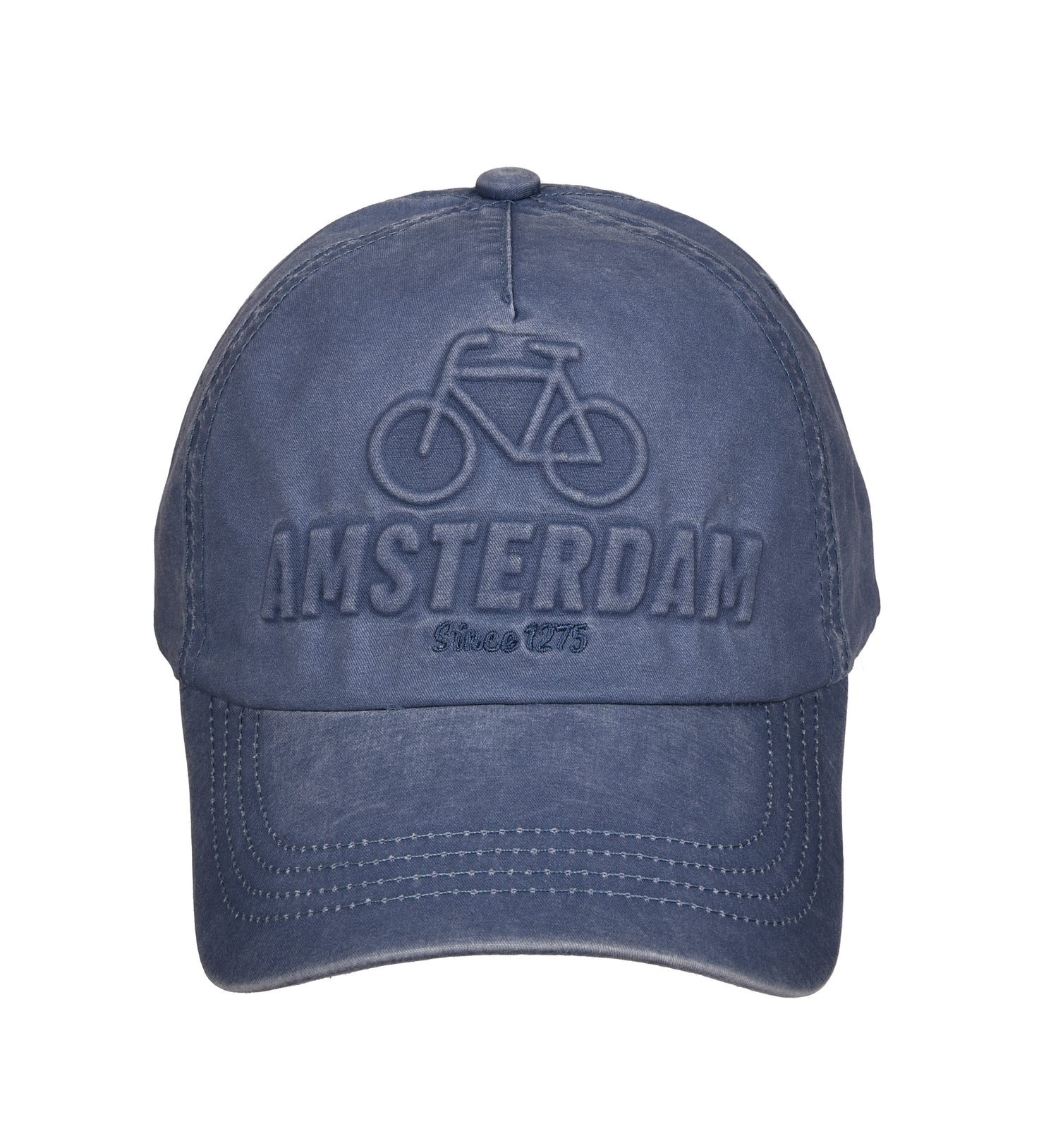 Cap - Amsterdam - Bike embossed