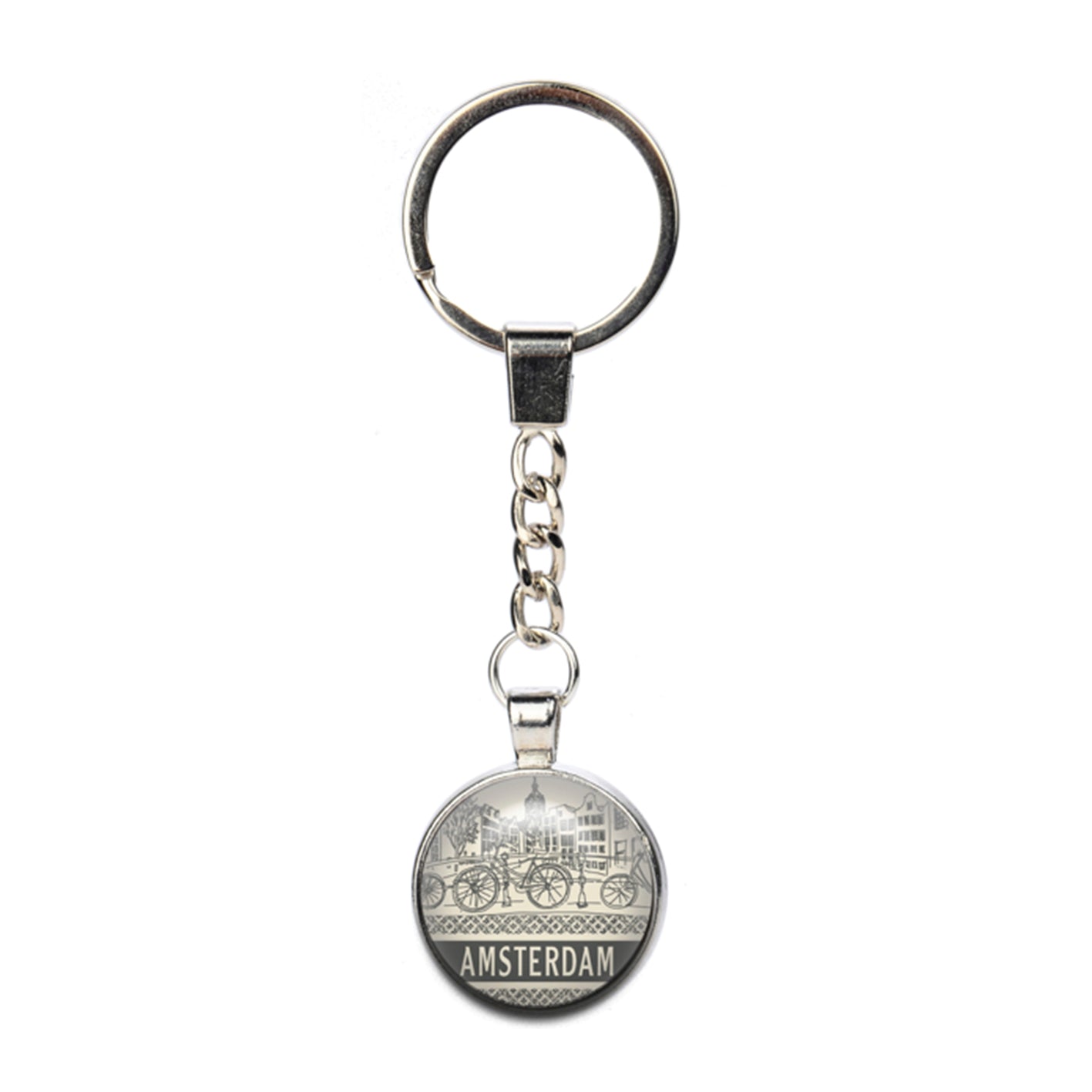 Keyholder glass - Amsterdam