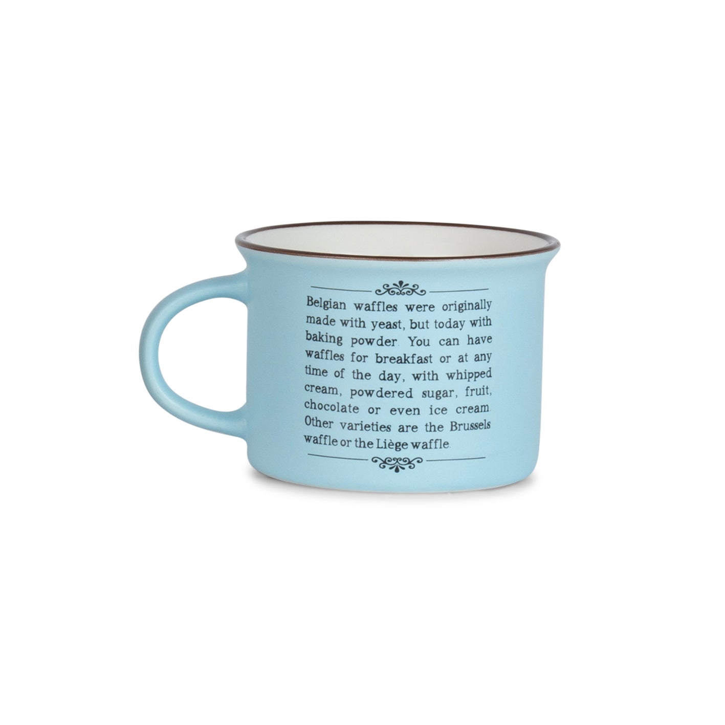 Story mug small  - Brugge - Waffle matt