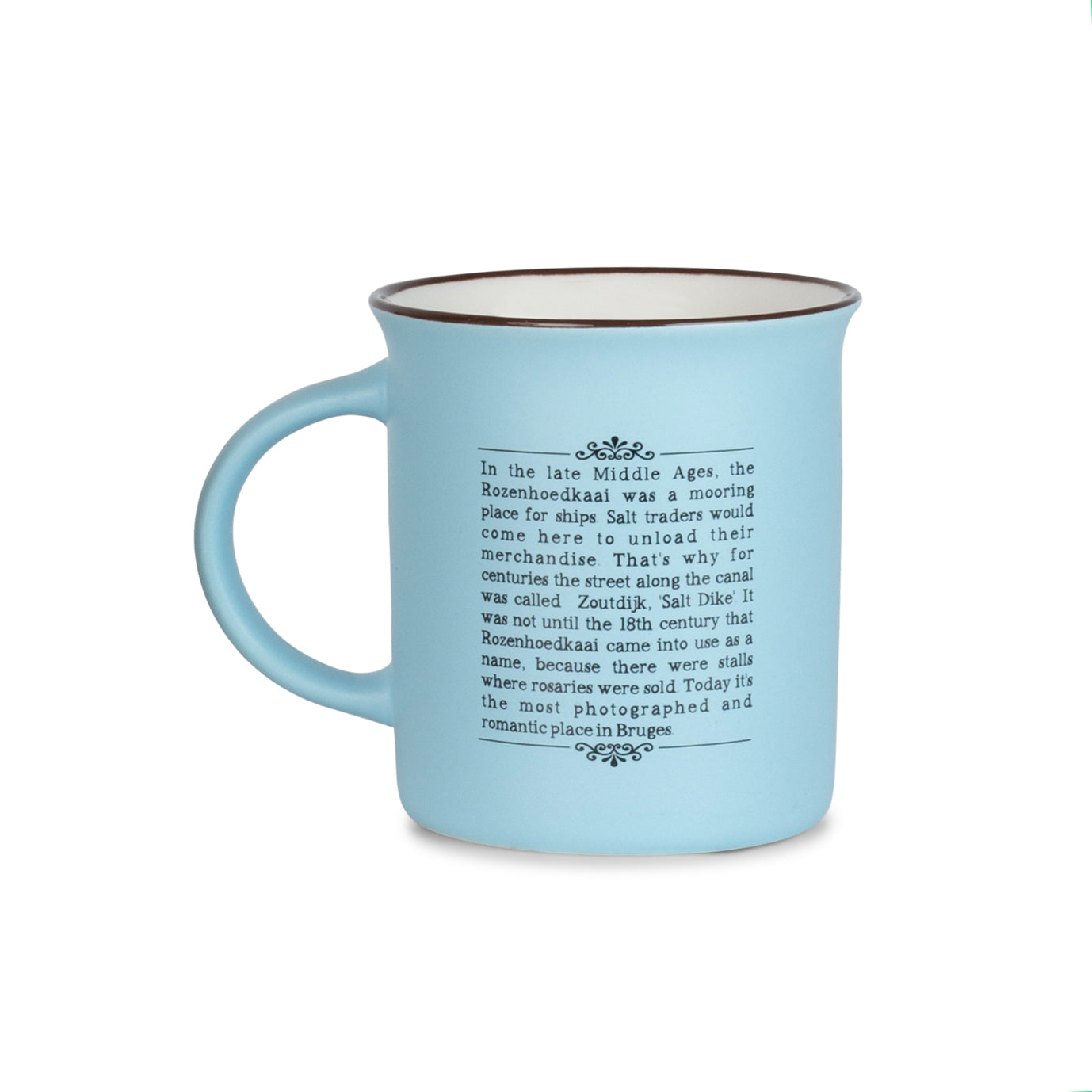 Story mug large - Brugge - Rozenhoedkaai matt