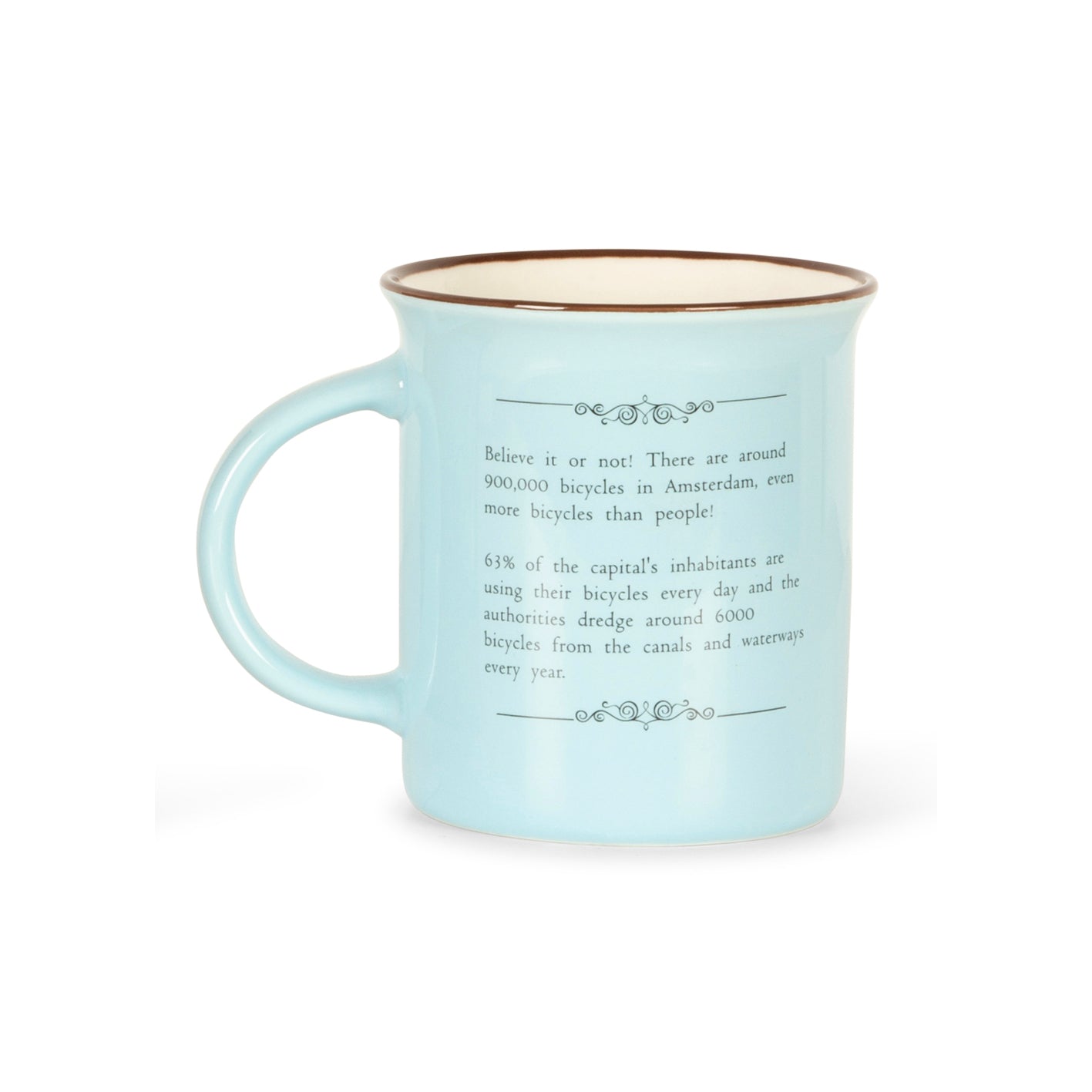 Story mug large - Amsterdam - Bike