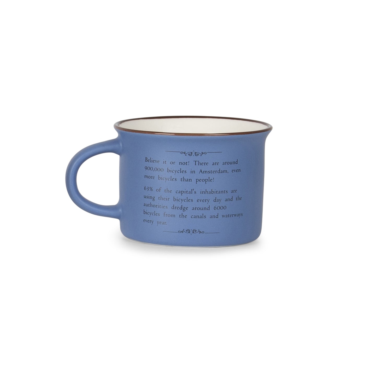 Story mug small matt - Amsterdam - Bike