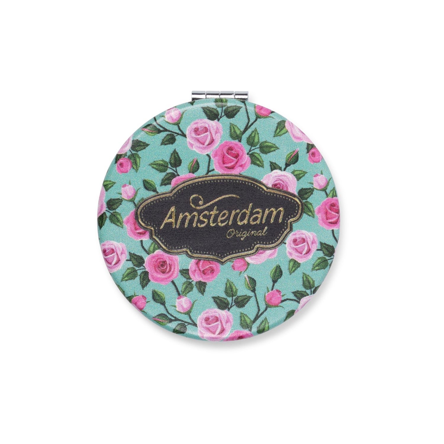 Round mirror - Amsterdam - Flowers
