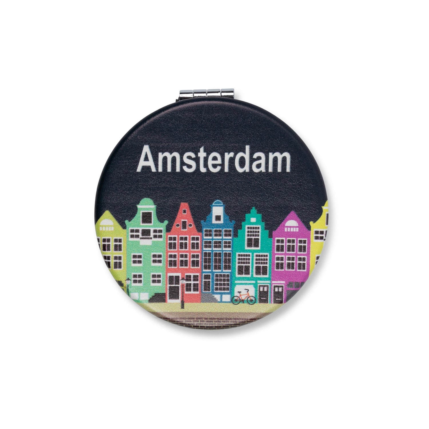 Round mirror - Amsterdam - Houses