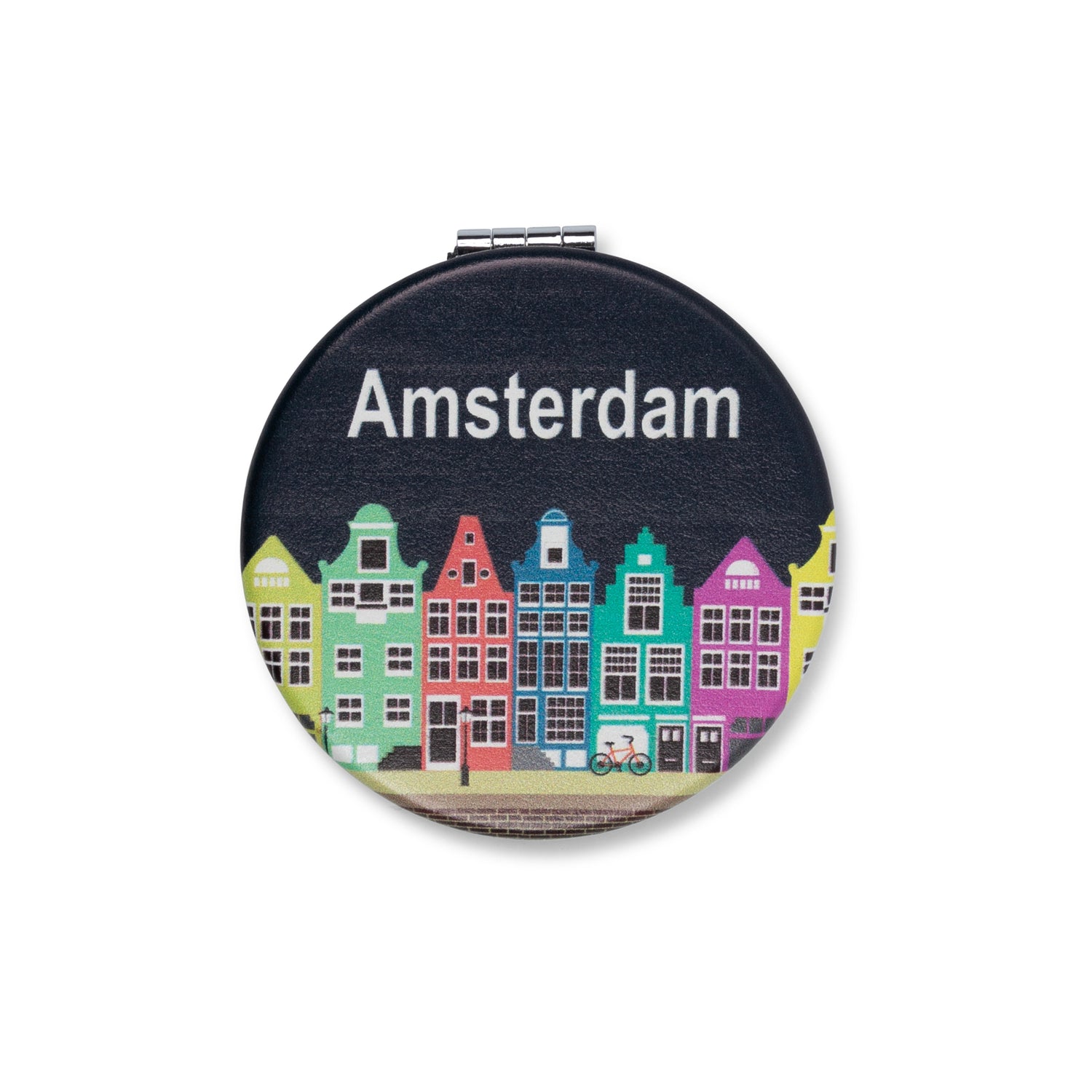 Round mirror - Amsterdam - Houses