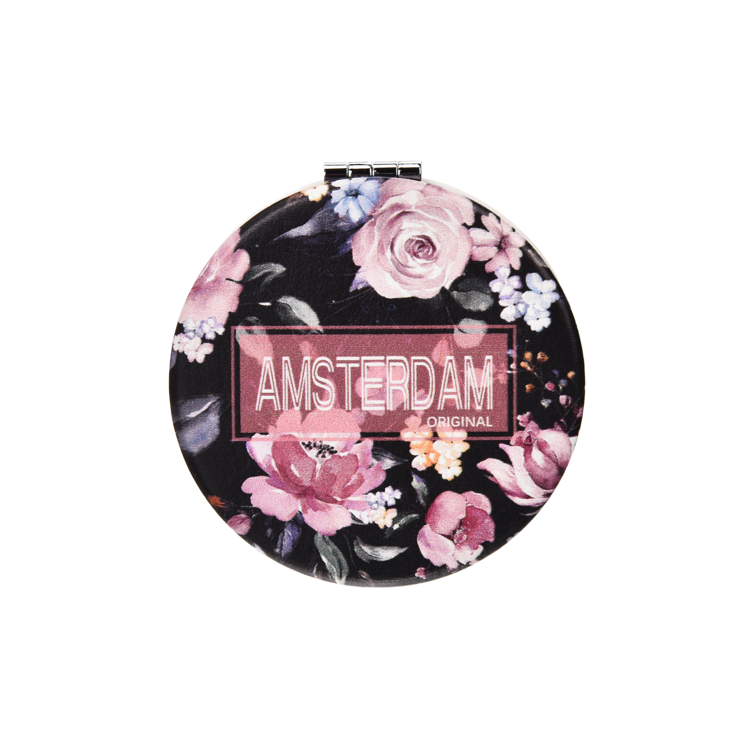 Round mirror - Amsterdam - Flowers