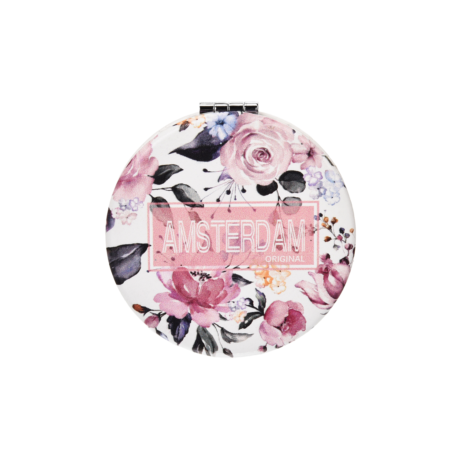 Round mirror - Amsterdam - Flowers