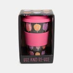 Coffee to go mug - Tulips black