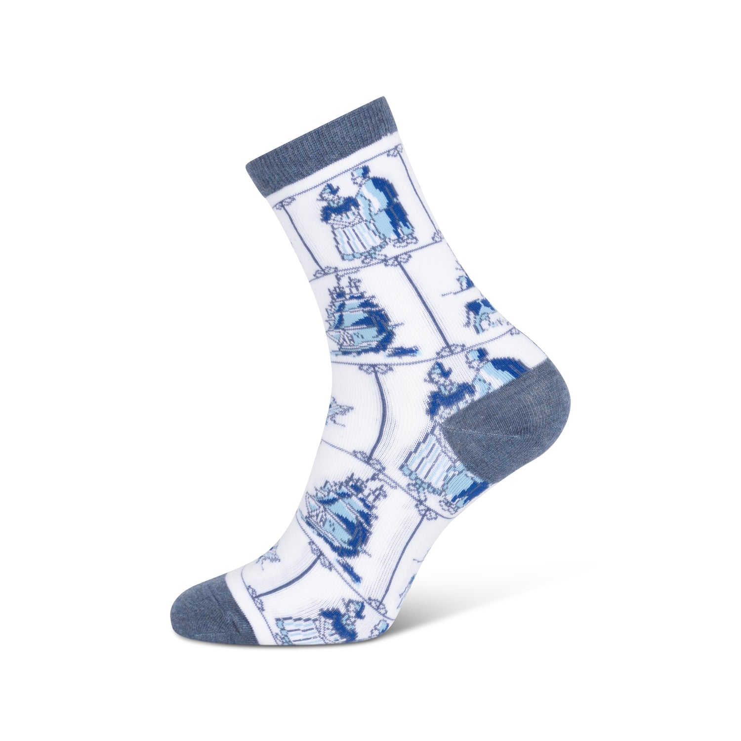 Socks Women Size 36-42 - Delfts Blue