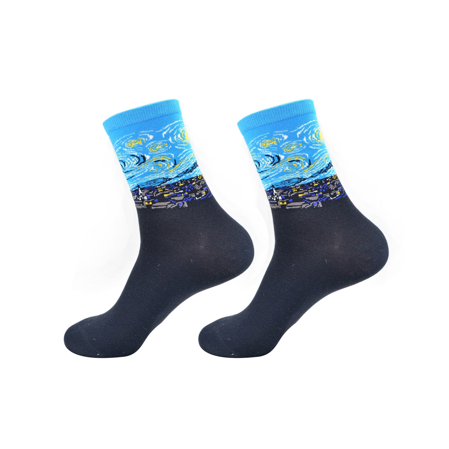 Socks Women Size 36-42 - van Gogh - Starry night