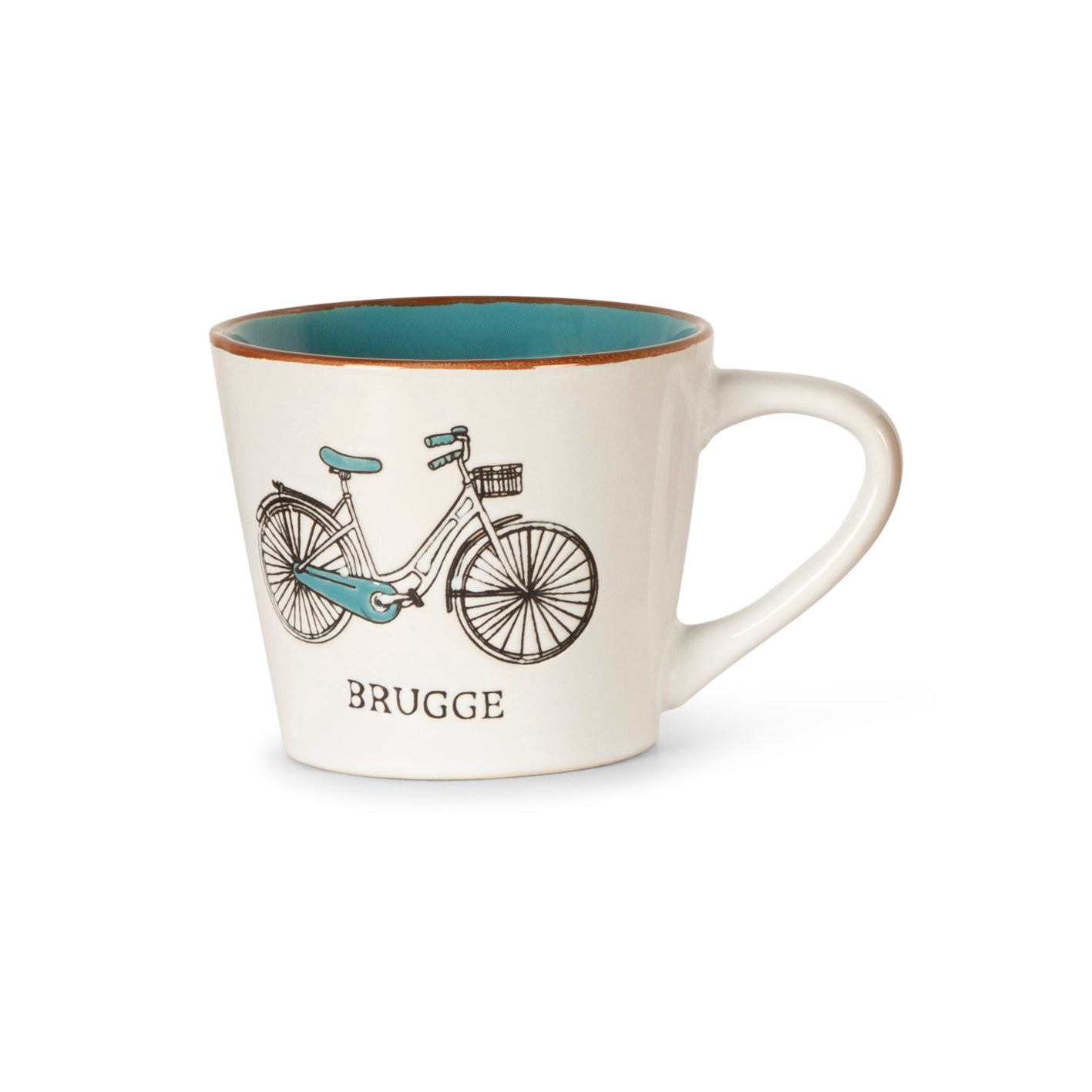 Silk mug - Brugge - bike