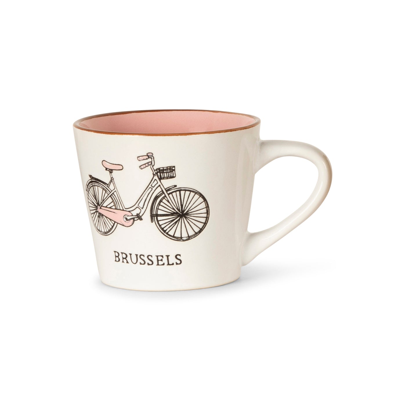 Silk mug - Brussels - Bike