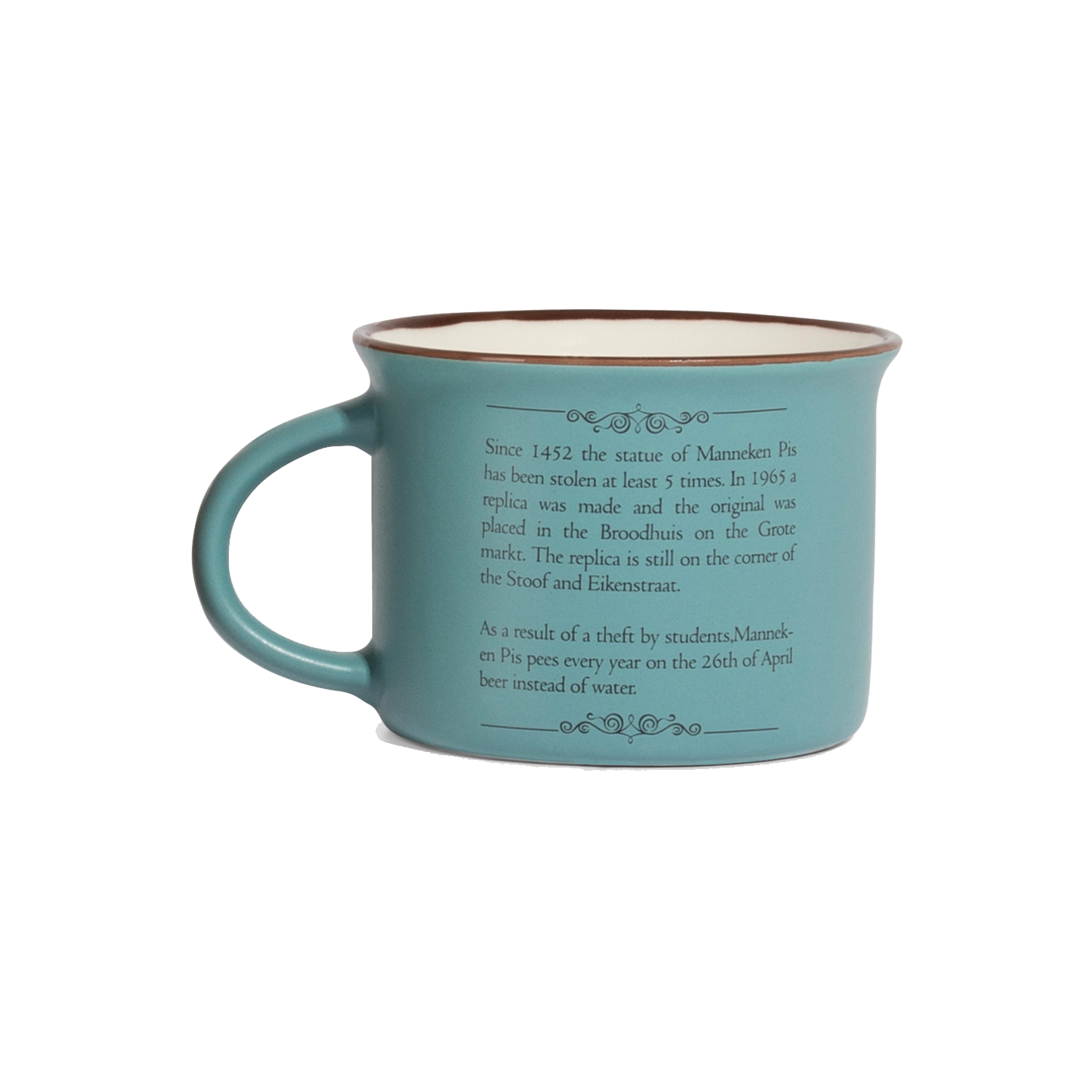 Story mug small - Brussels - Manneken pis Matt