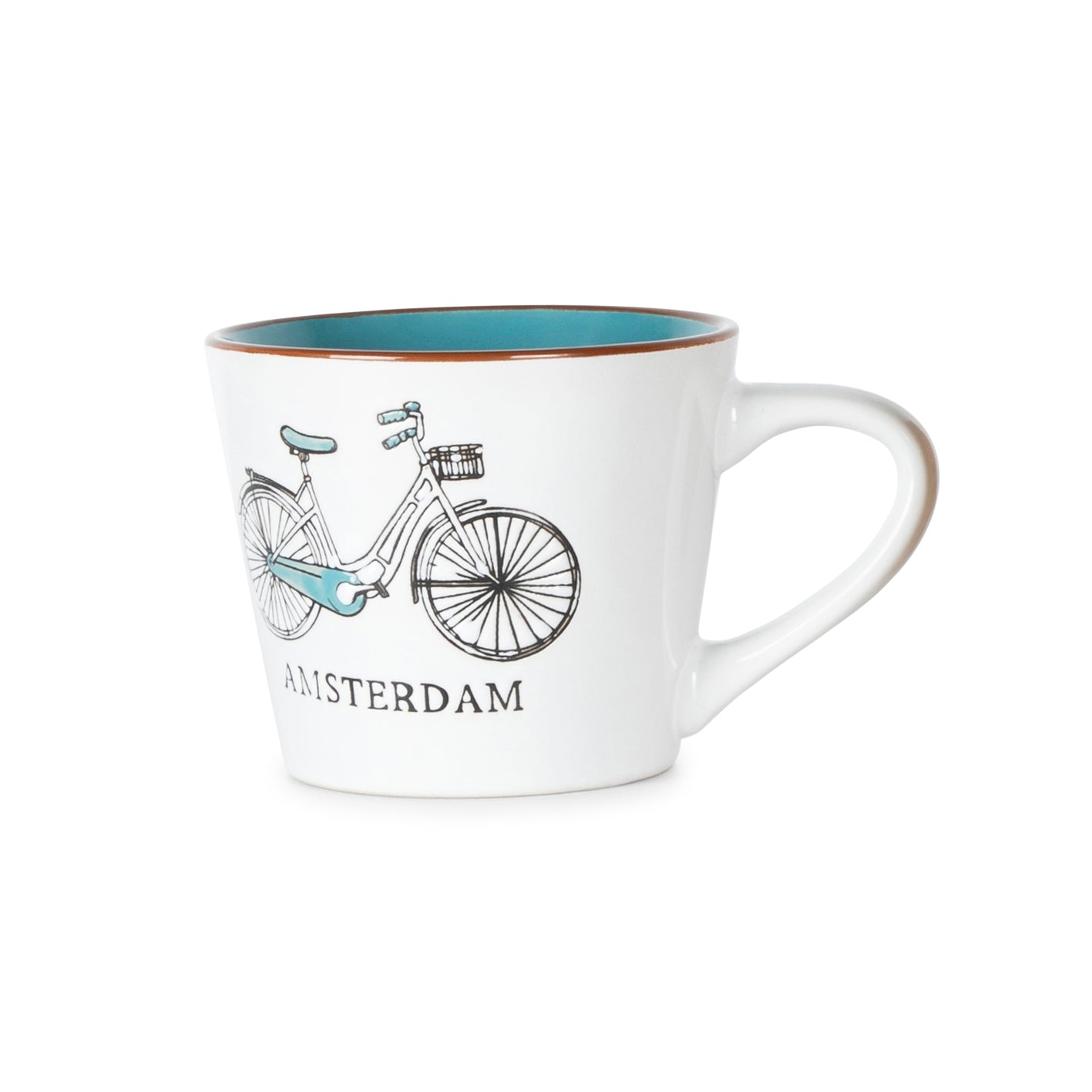 Silk mug - Amsterdam - Bike