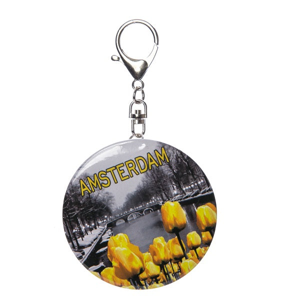Keyholder - Mirror round mosaic
