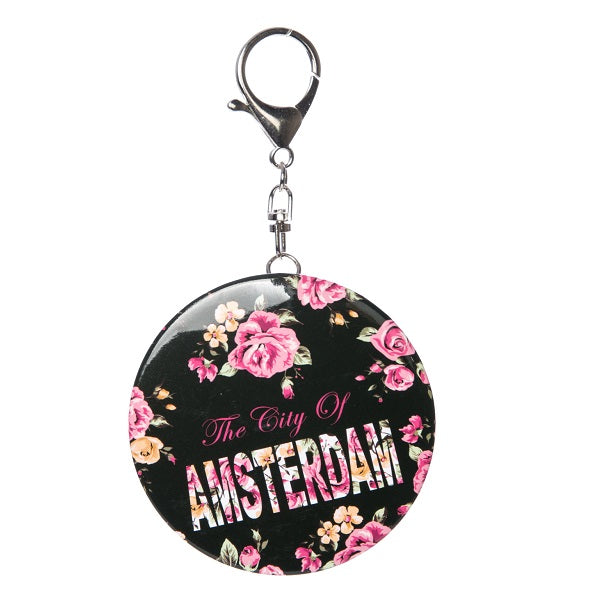 Keyholder - Mirror round mosaic