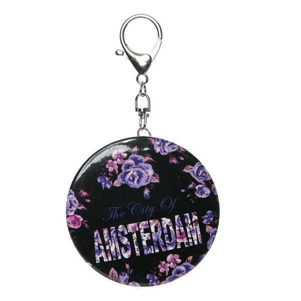Keyholder - Mirror round mosaic