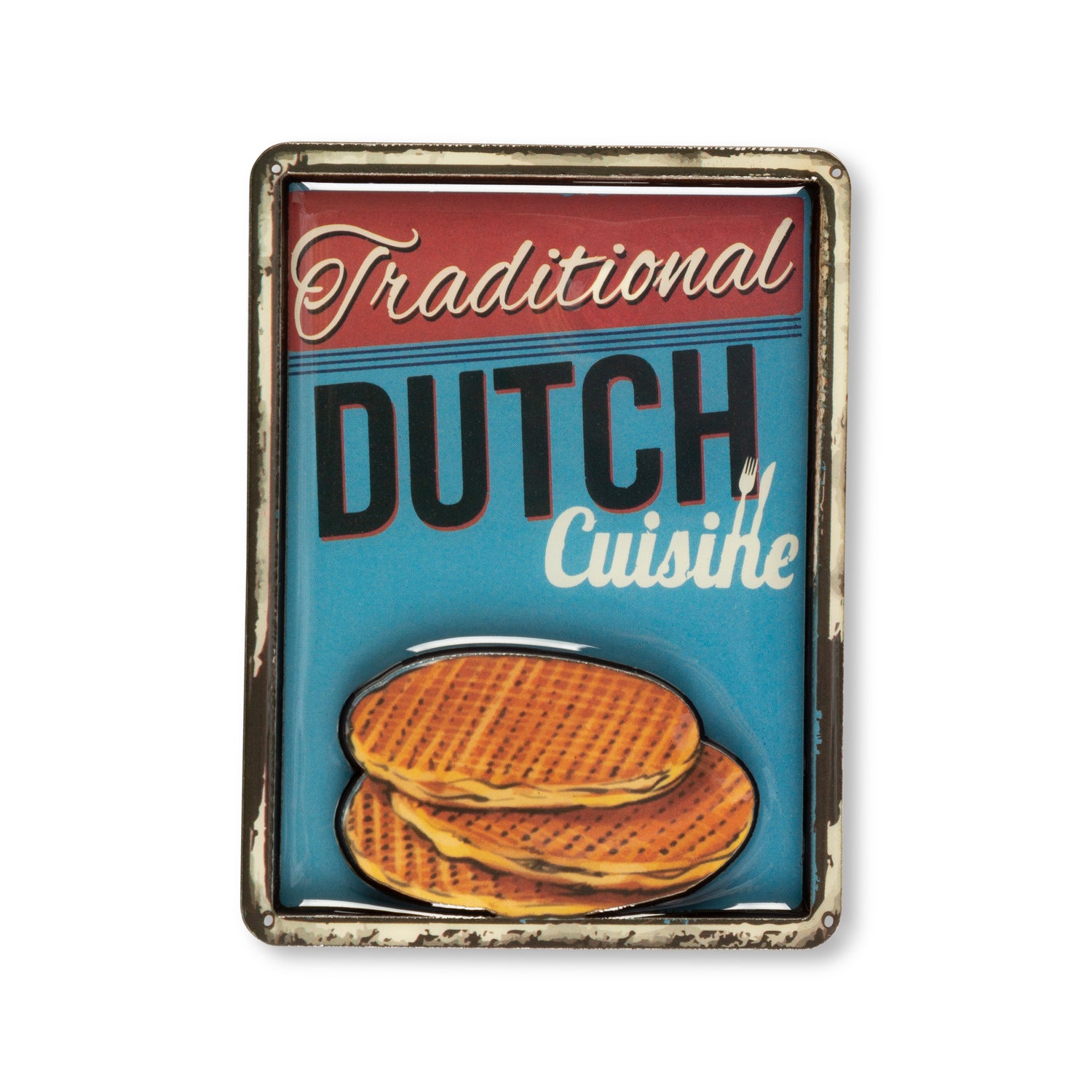 Magnet - Dutch Cuisine Syrup waffle - Holland