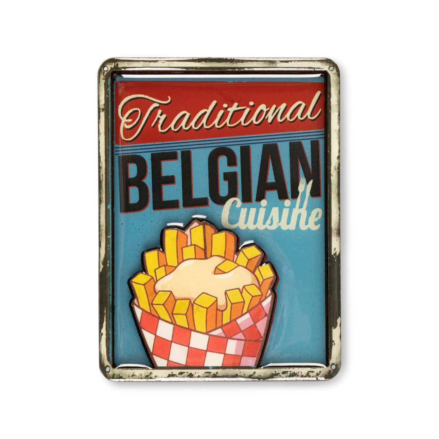 Magnet - Belgian Cuisine Fries - Belgium