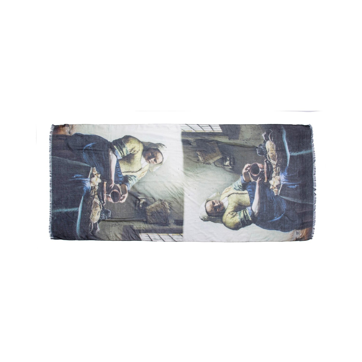 Spring scarve - Vermeer - Milkmaid