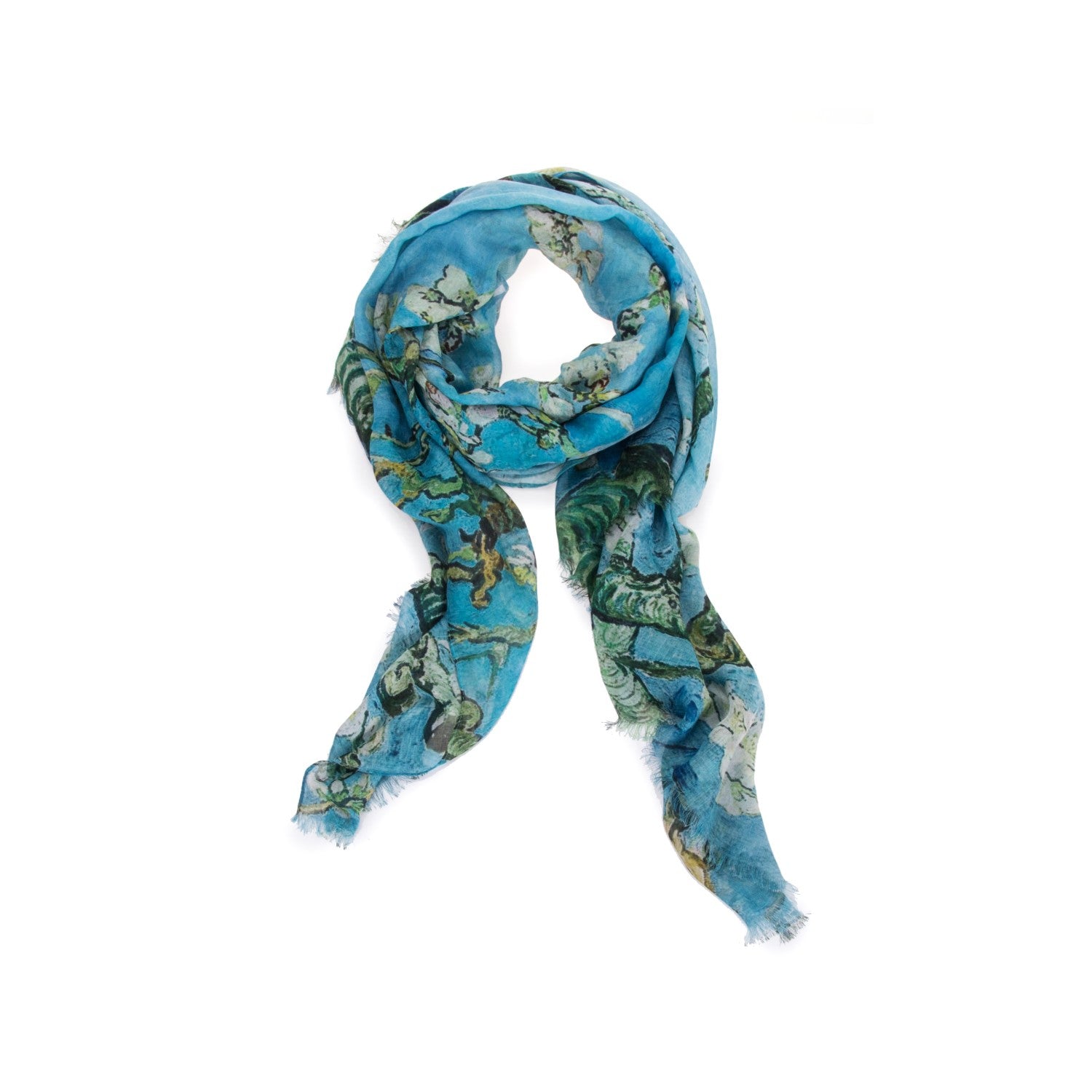 Spring scarve - van Gogh - Blossom