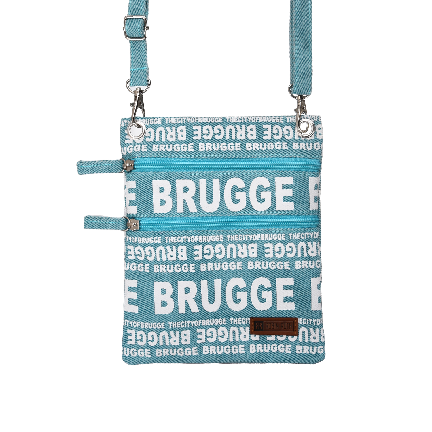 Passport bag - Brugge - Denim