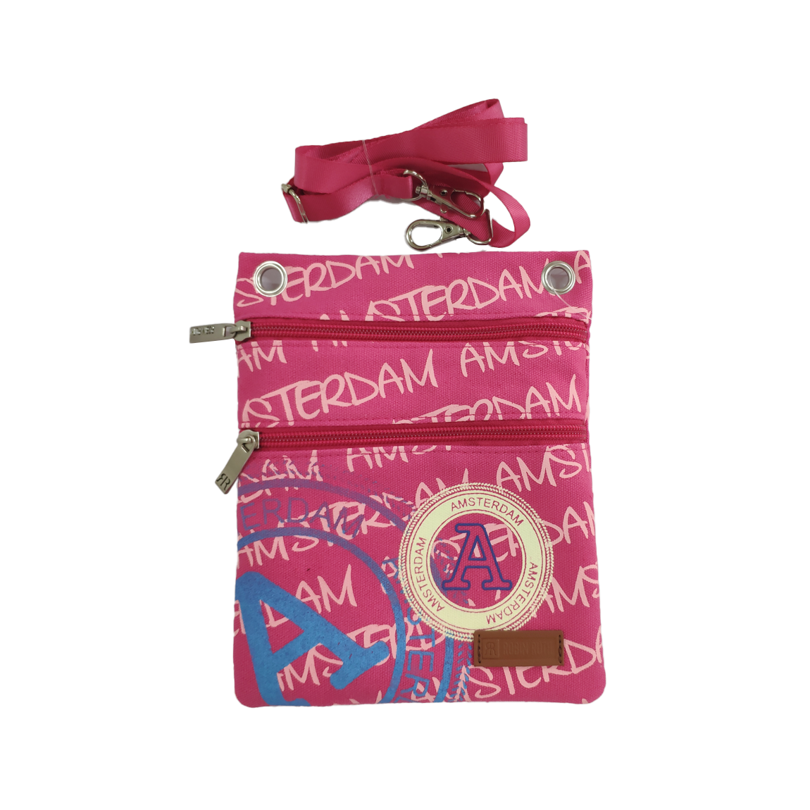 Charlie Stamp - Passport bag - Amsterdam