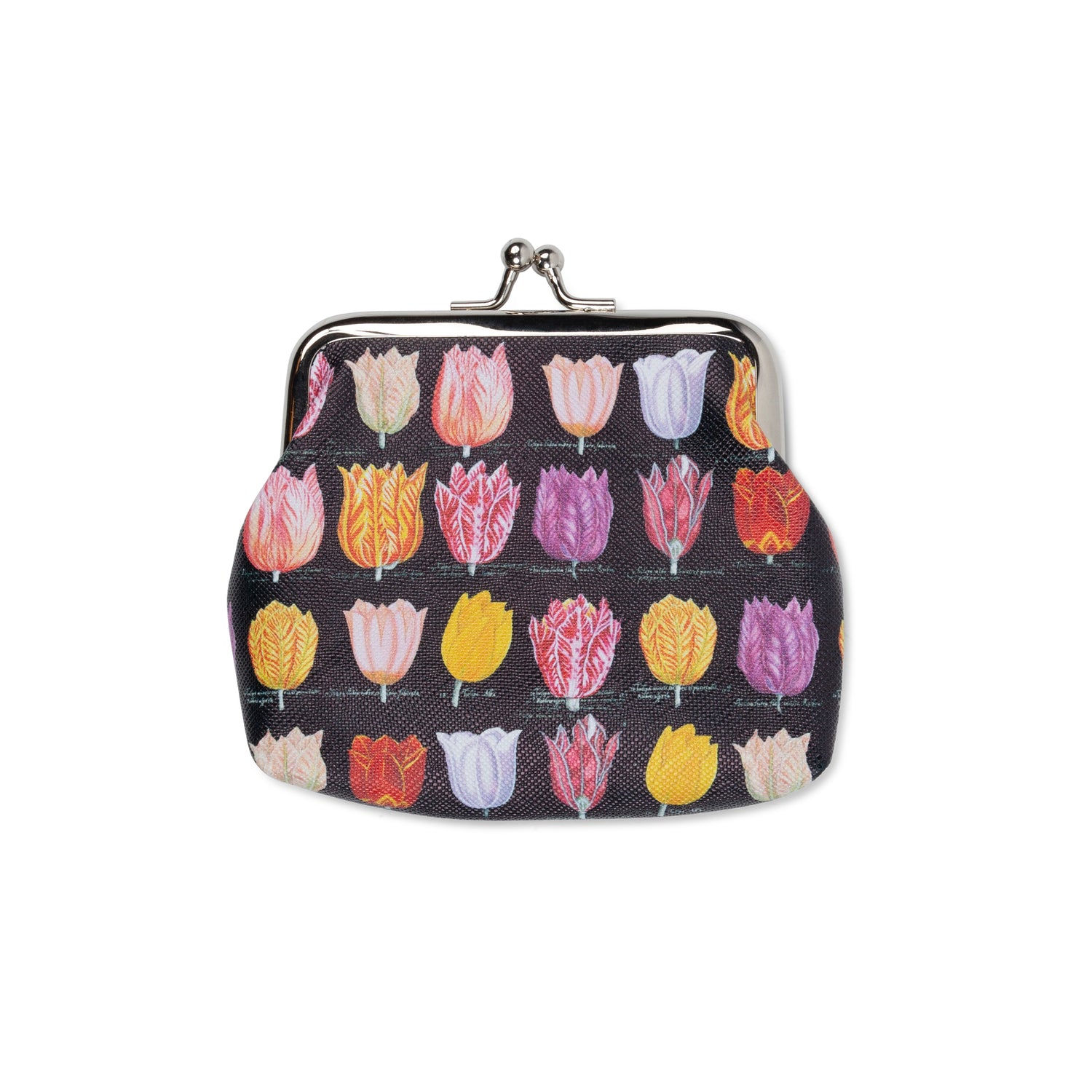 Claire Clip L - Wallet - Tulips