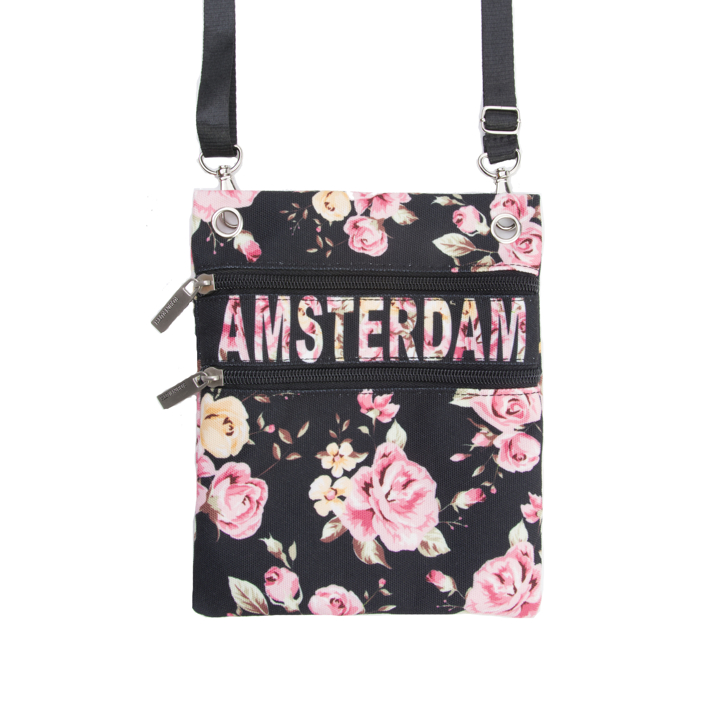 Charlie flowers - Passport bag - Amsterdam