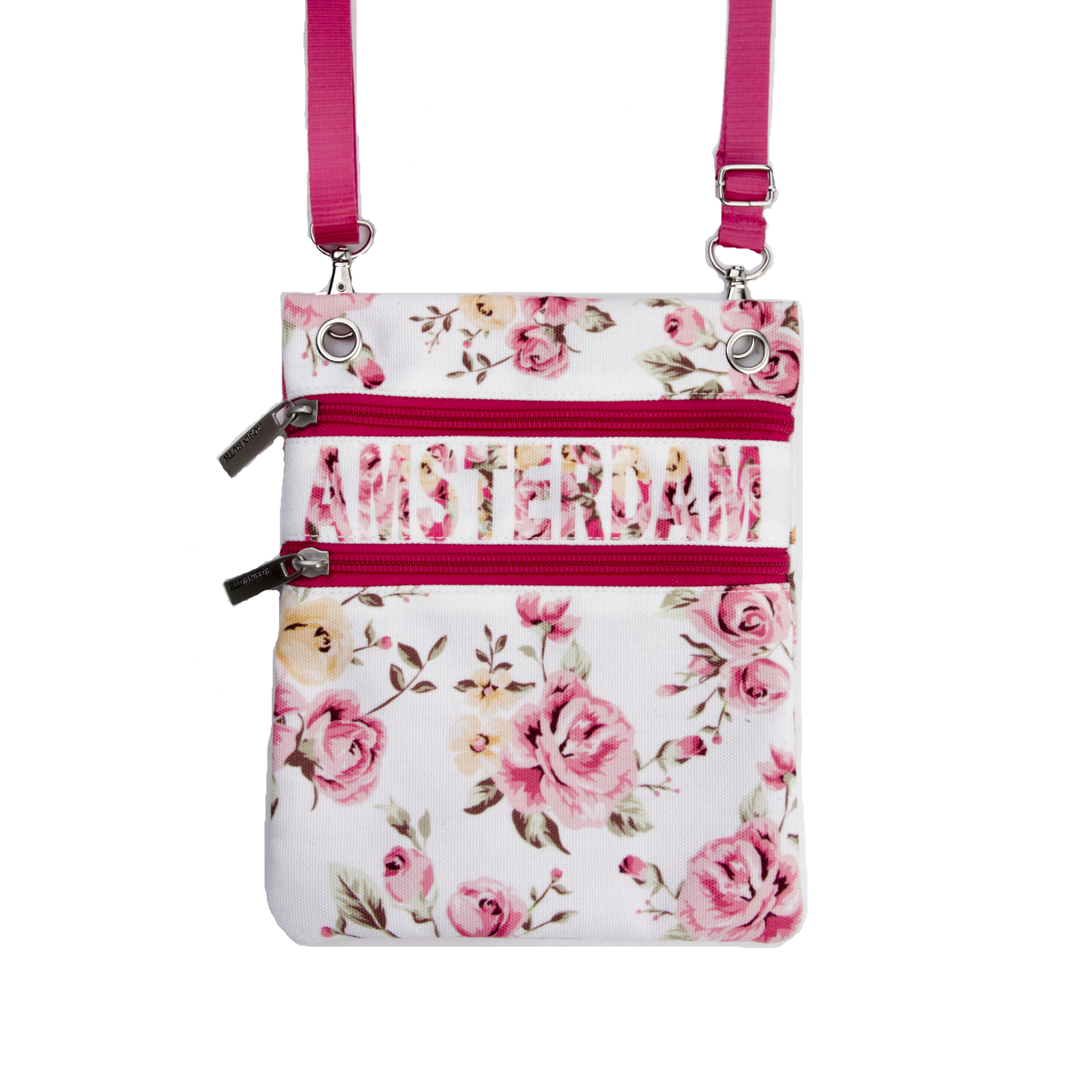 Charlie flowers - Passport bag - Amsterdam