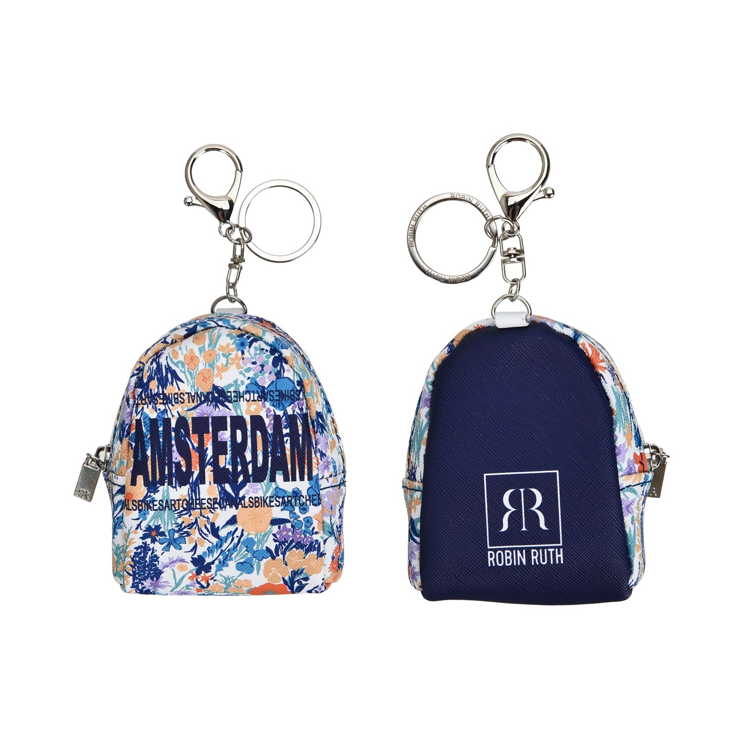 Wallet / Keyholder - Amsterdam - Flowers - Quinty S