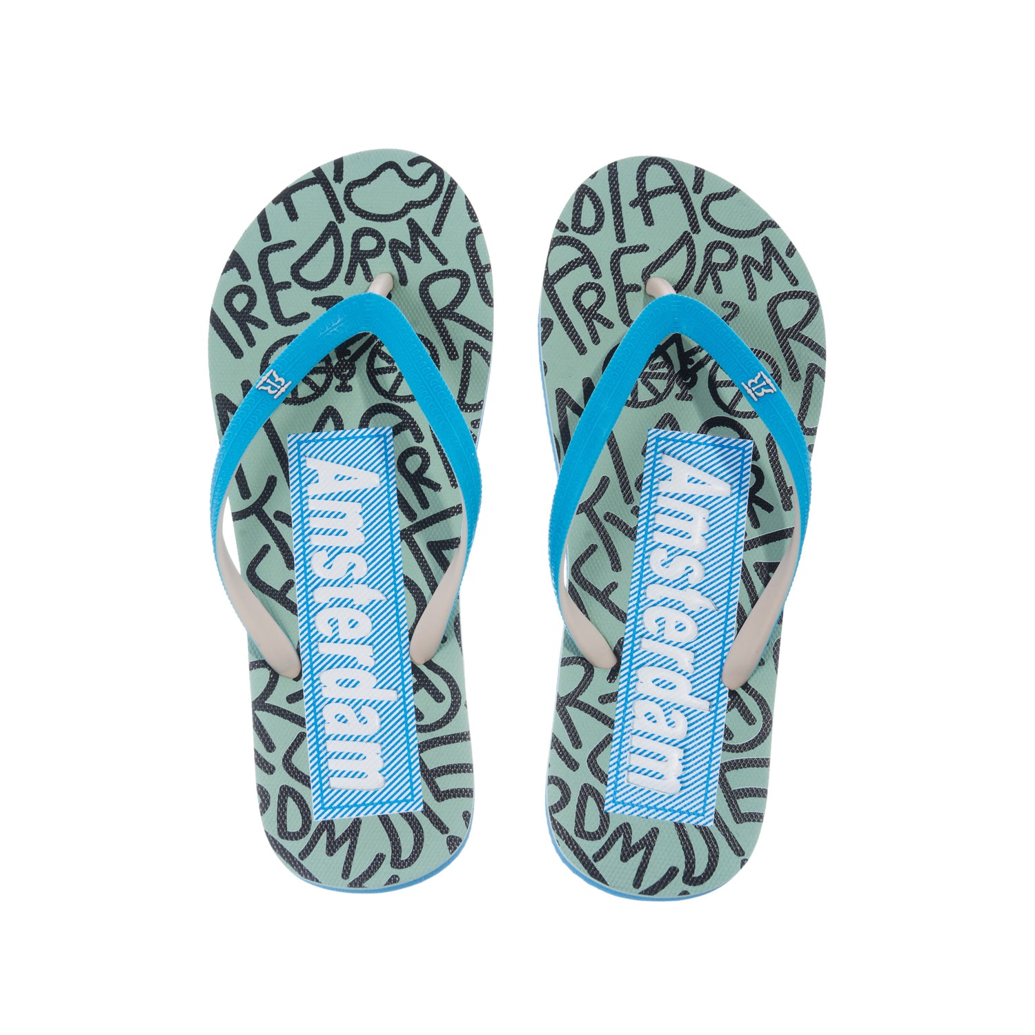 Flipflops light blue - Women - Amsterdam