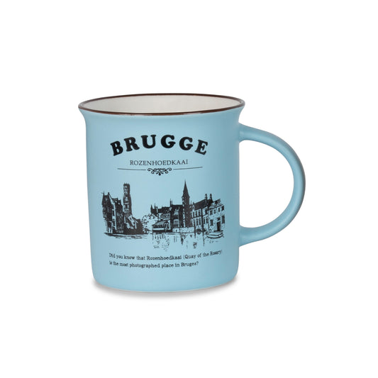 Story mug large - Brugge - Rozenhoedkaai matt