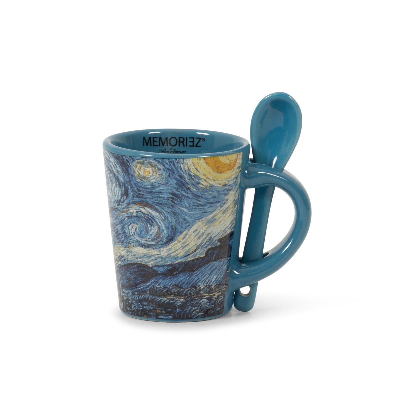 Espresso Mug with spoon - Starry night - van Gogh
