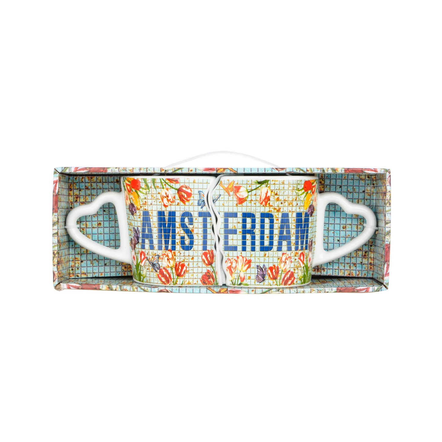Double mugs - Mosaic - Amsterdam