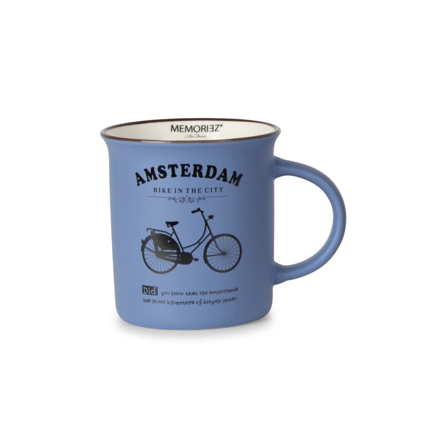 Story mug large matt - Amsterdam - Bike