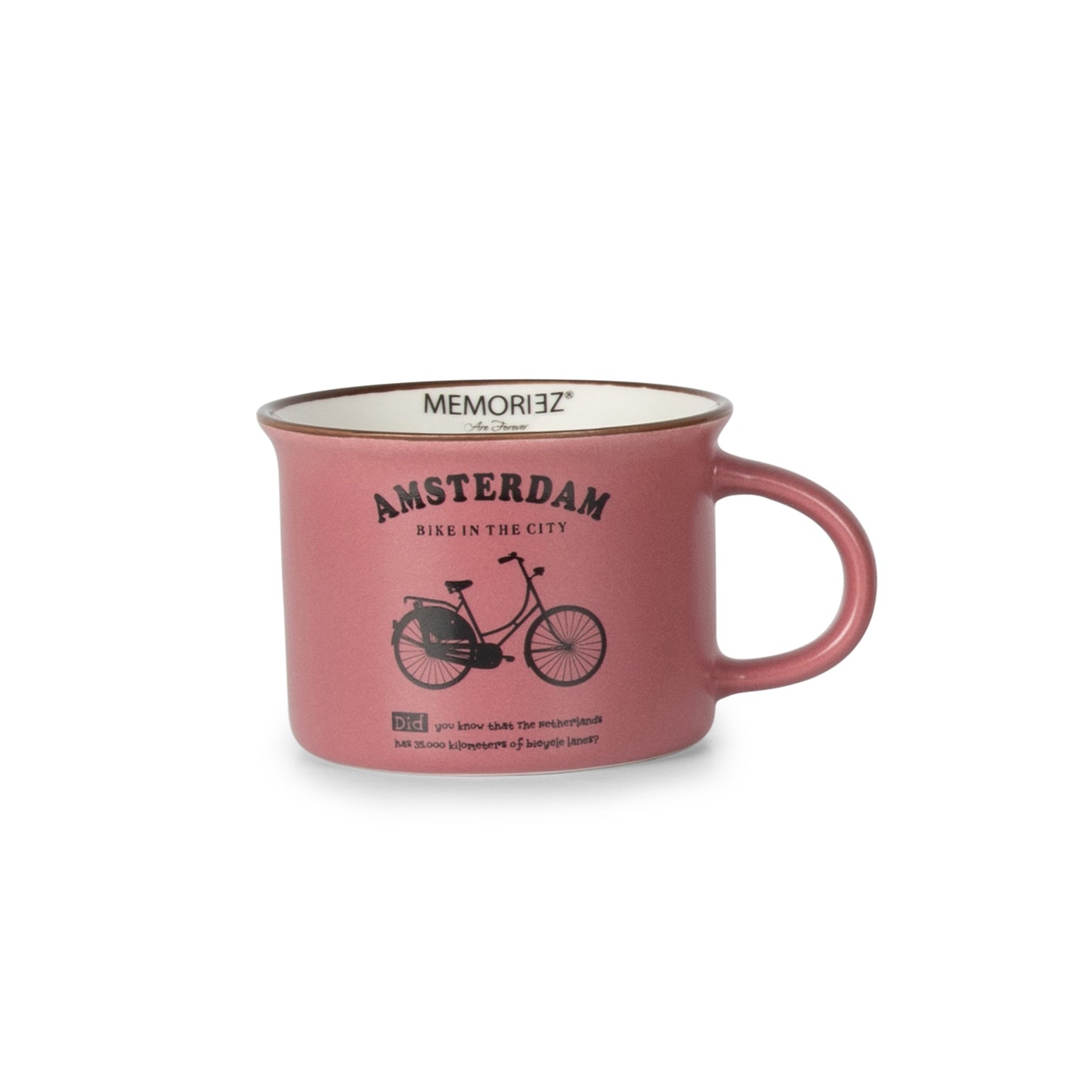 Story mug small matt - Amsterdam - Bike