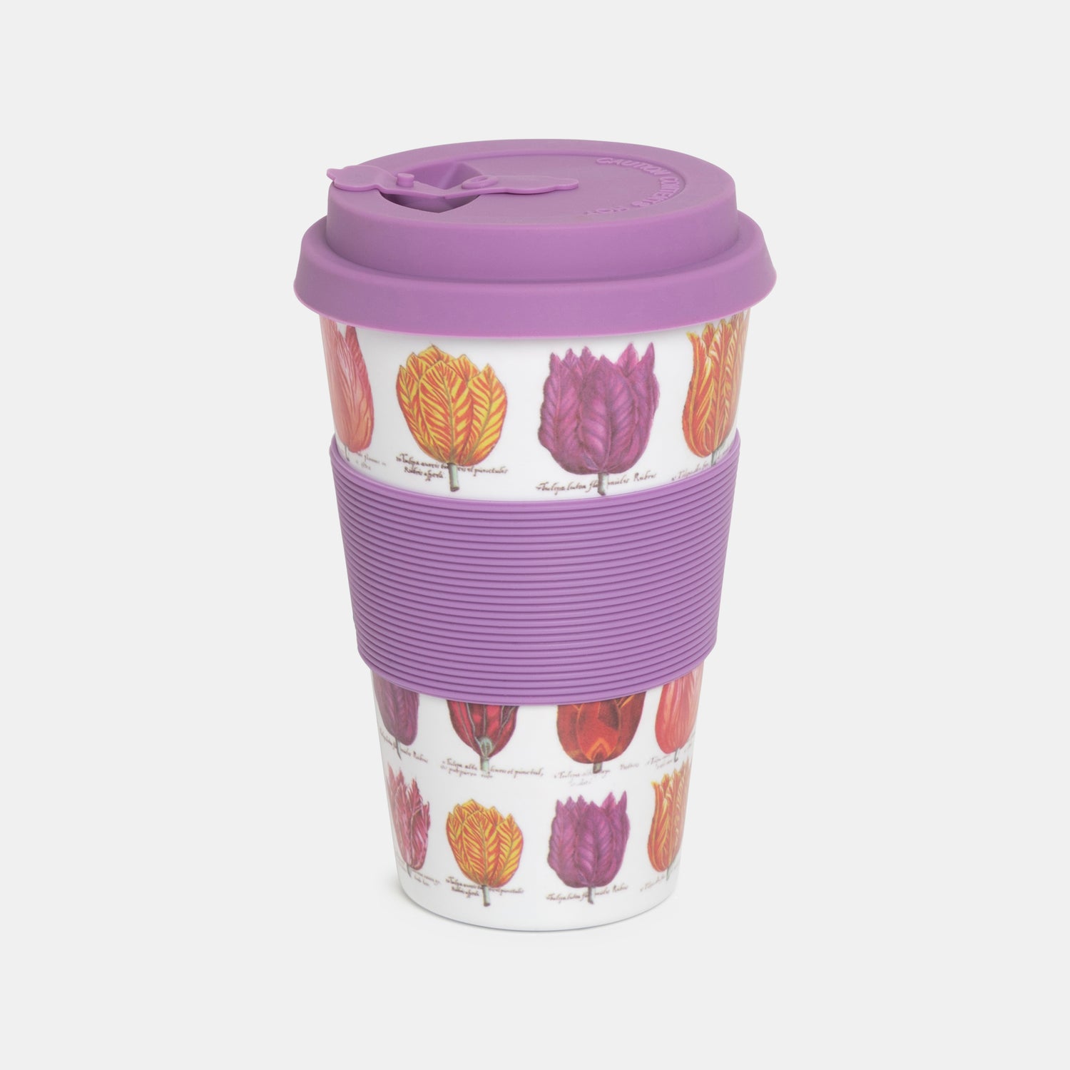 Coffee to go mug - Tulips white