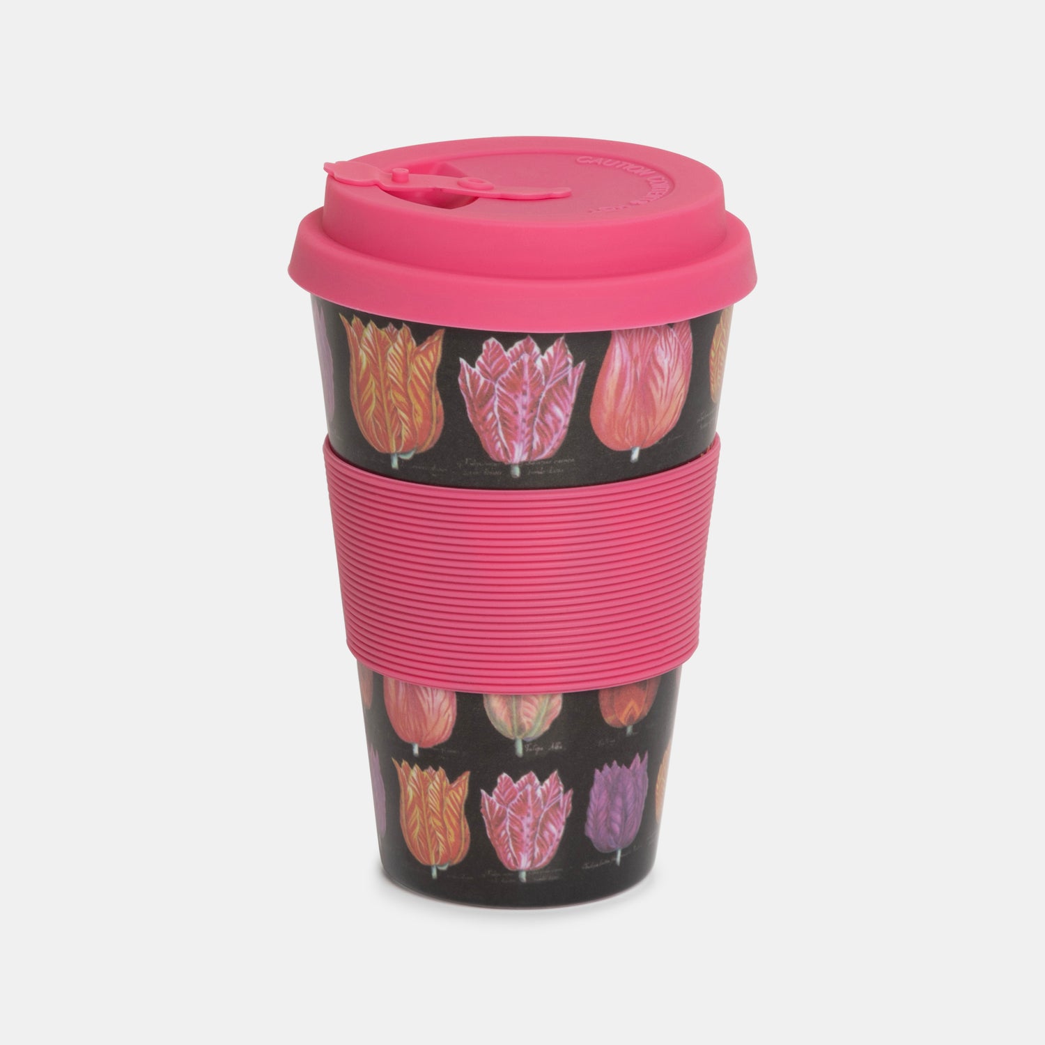 Coffee to go mug - Tulips black