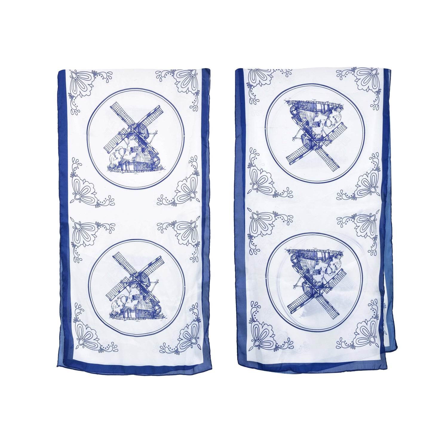 Fashion scarve - Delfts Blue