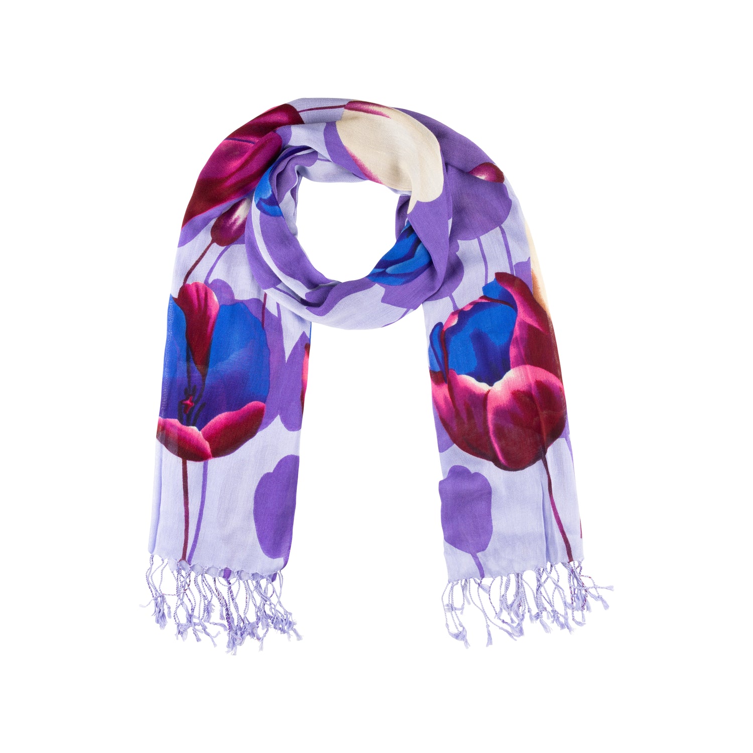 Spring scarve - Tulips