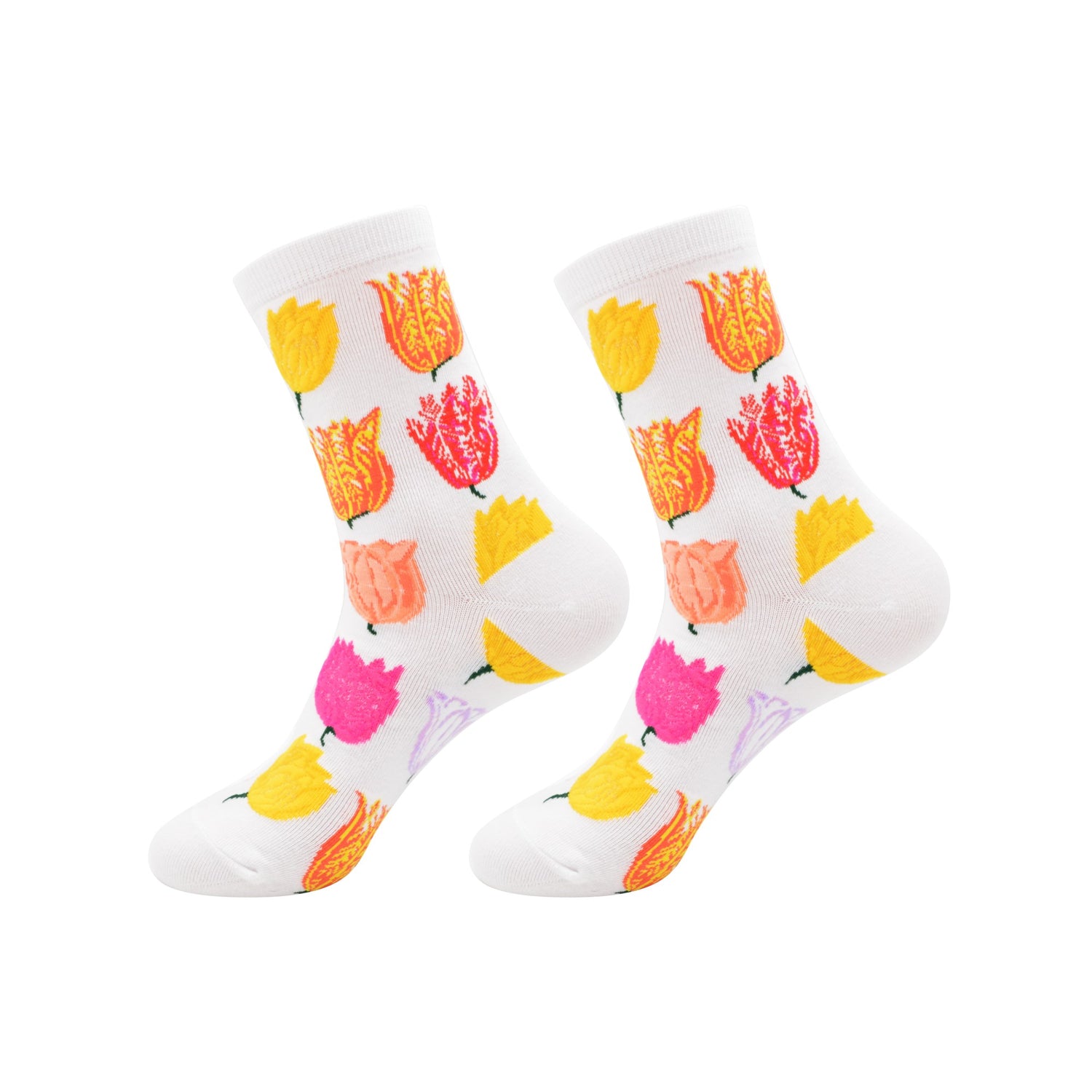 Bob N Socks - Women Size 36-42 - Tulips