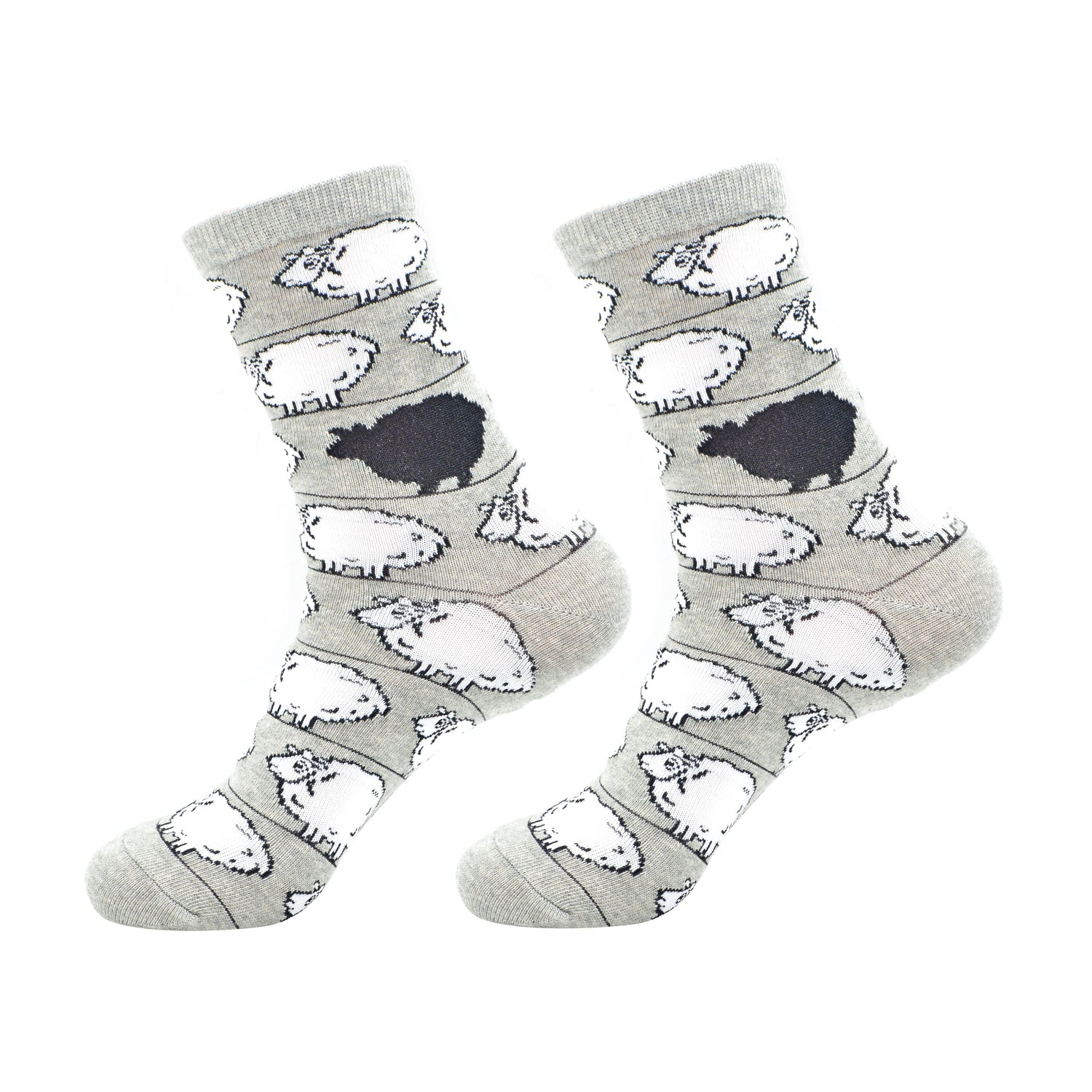 Socks Women Size 36-42 - Black sheep