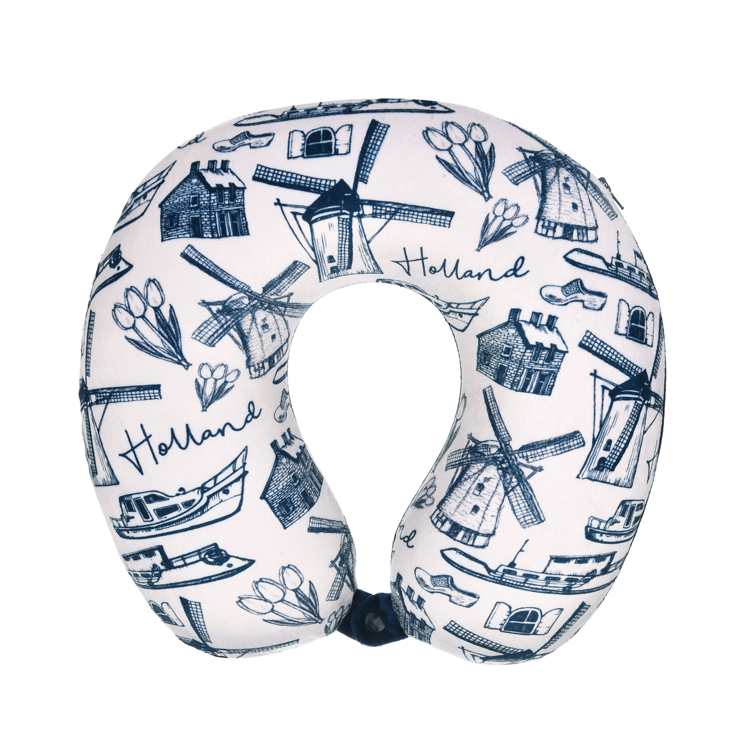 Neck pillow - Holland - Delfts blue - Oscar