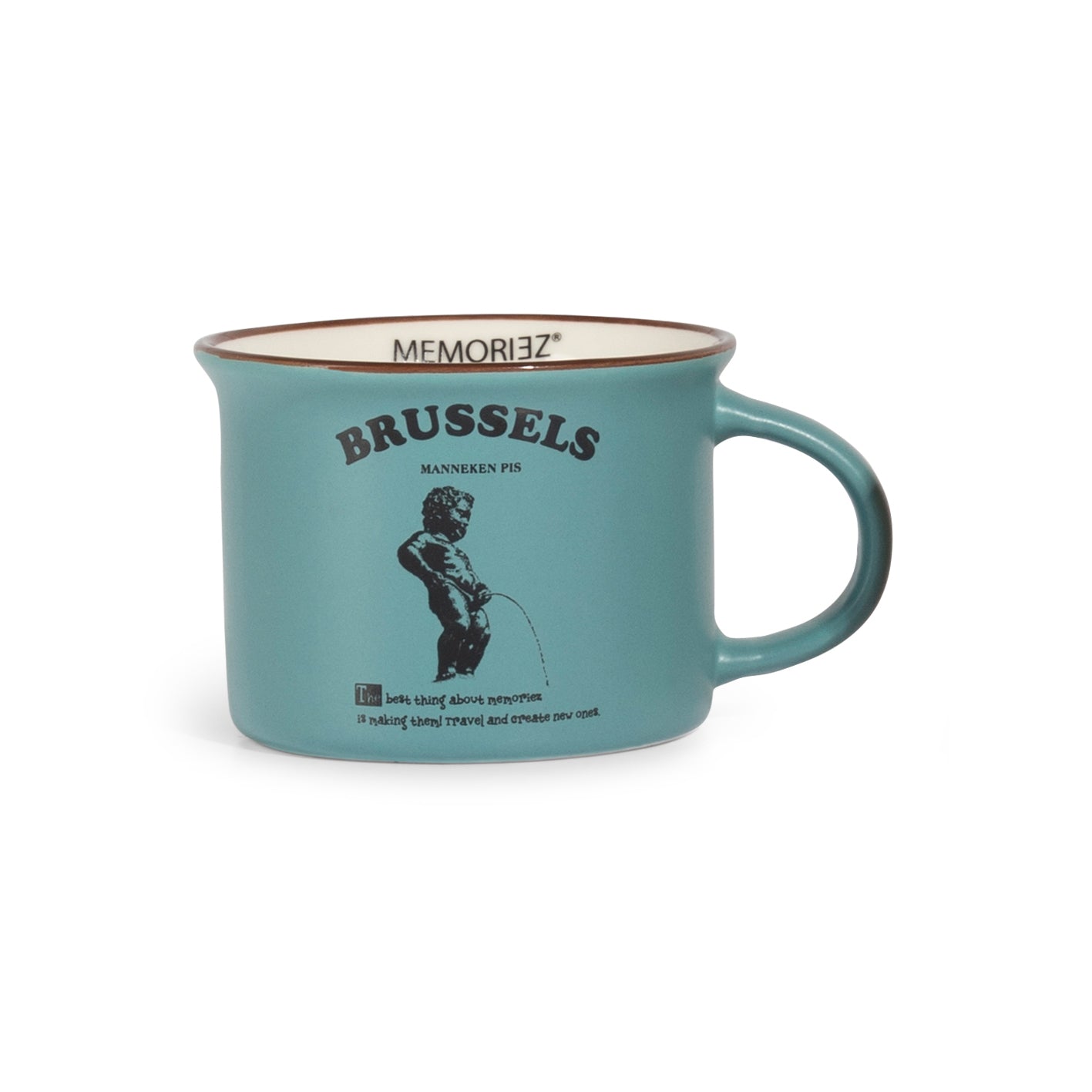 Story mug small - Brussels - Manneken pis Matt